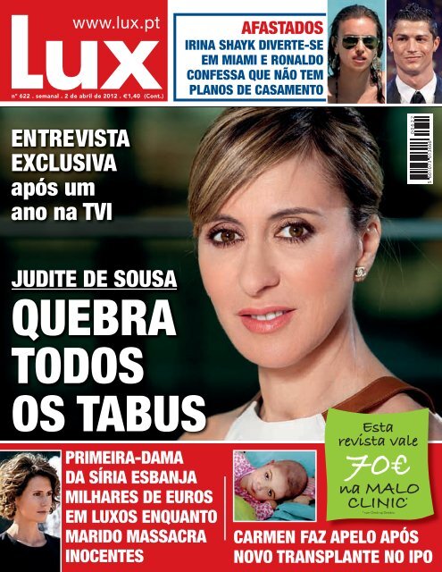 ENTREVISTA EXCLUSIVA após um ano na TVI - Lux - Iol