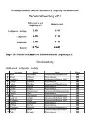 6.714 6.698 - Delmenhorster Schützenverein von 1847 ev