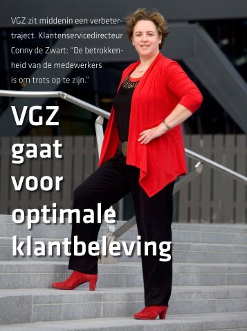 Artikel 'VGZ gaat voor optimale klantbeleving' - Berenschot