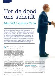 Tot de dood ons scheidt, met wai minder wia - Blik op Werk