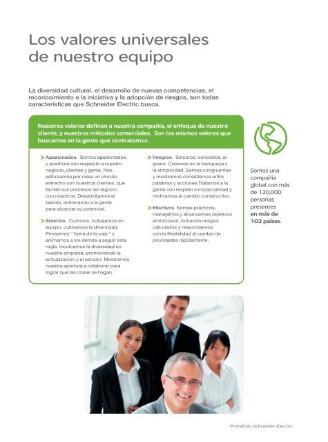 Portafolio Corporativo - Schneider Electric