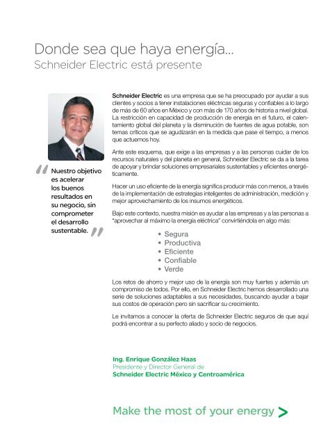 Portafolio Corporativo - Schneider Electric