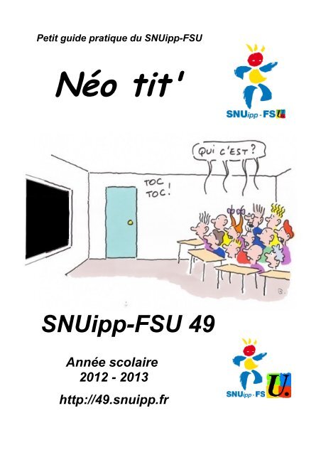Néo tit' - SNUipp 49
