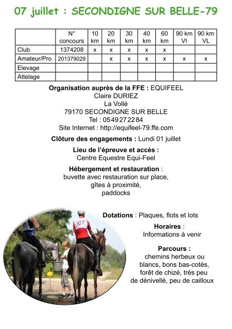 en cliquant ici - Comité régional d'équitation du Poitou-Charentes