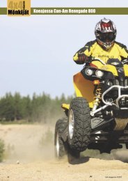 Mönkijät Koeajossa Can-Am Renegade 800 - BRP Usersclub