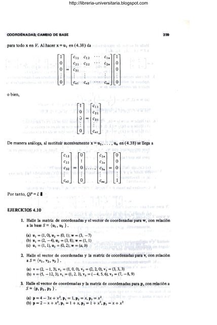 Introducción al Álgebra Lineal – 3ra Edición – Howard Anton