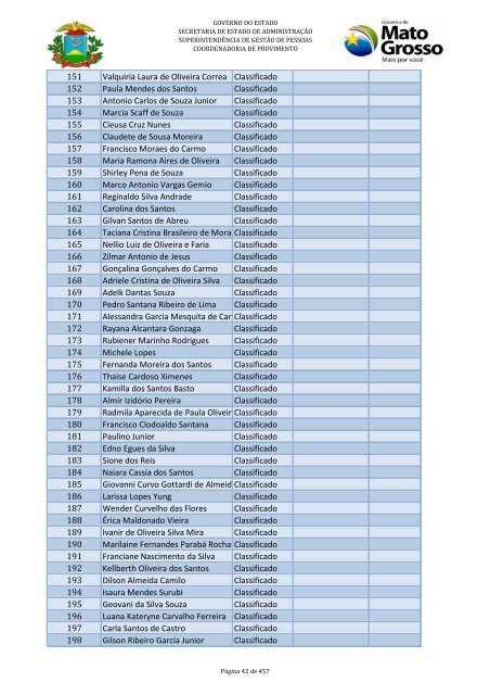 ACOMPANHAMENTO DE NOMEAÇÕES DE CARGOS EFETIVOS