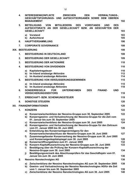 Wertpapierprospekt der Neosino Nanotechnologies AG ... - adinotec