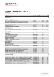 Kopie von 20130310_Preisliste_Leon5F_Zubehoer_ET10010 - Seat