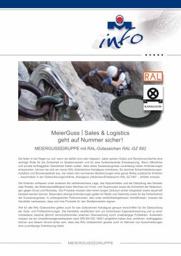 Info-Journal RAL 2012 (PDF) - Meierguss