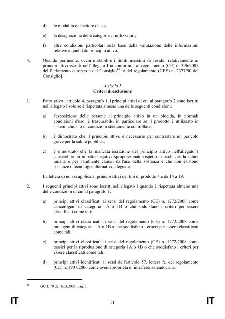 11063/09 fo DG I CO SIGLIO DELL'U IO E EUROPEA ... - Europa