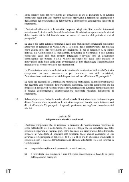 11063/09 fo DG I CO SIGLIO DELL'U IO E EUROPEA ... - Europa