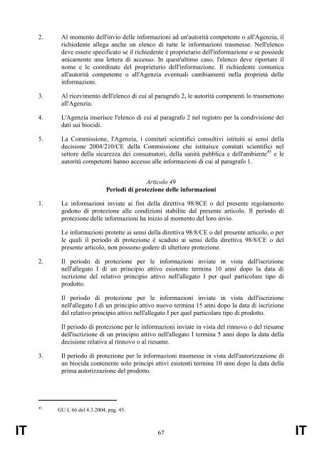 11063/09 fo DG I CO SIGLIO DELL'U IO E EUROPEA ... - Europa