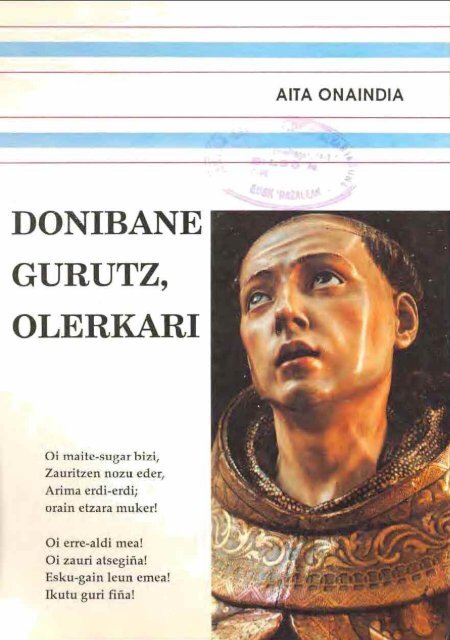 donibane gurutz, olerkari - Aita Santi Onaindia