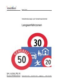 Langsamfahrzonen [PDF, 19.0 MB] - in der Gemeinde Meilen