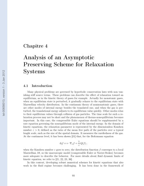 Modélisation, analyse mathématique et simulations numériques de ...