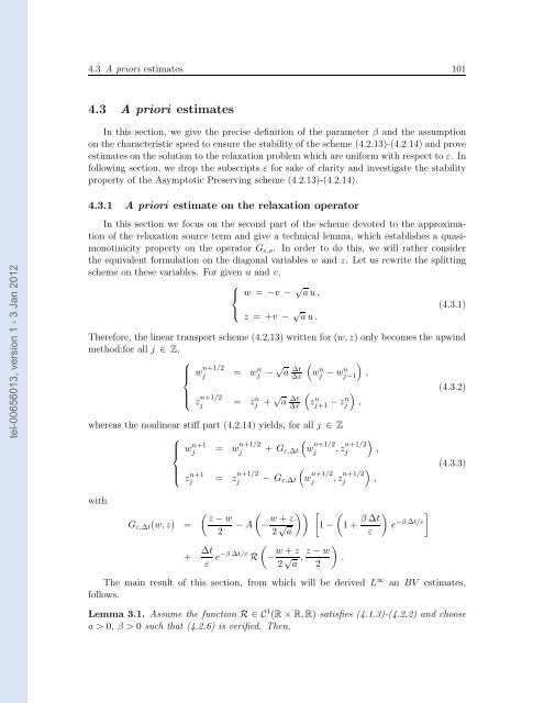 Modélisation, analyse mathématique et simulations numériques de ...