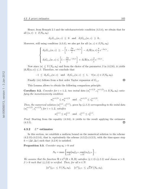 Modélisation, analyse mathématique et simulations numériques de ...