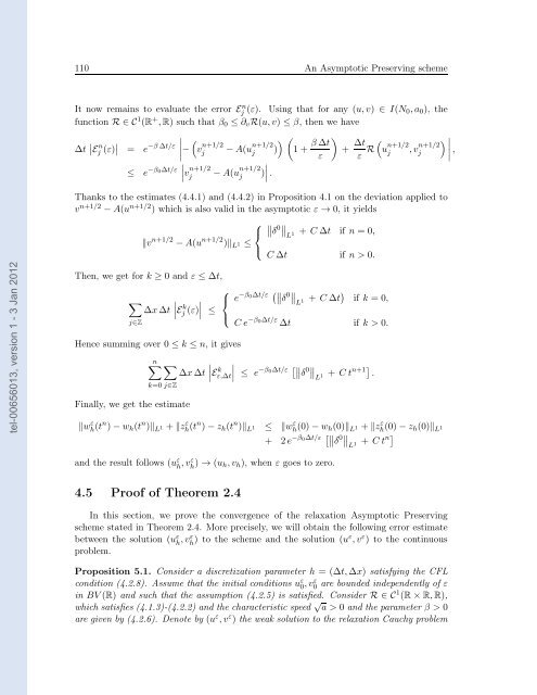 Modélisation, analyse mathématique et simulations numériques de ...