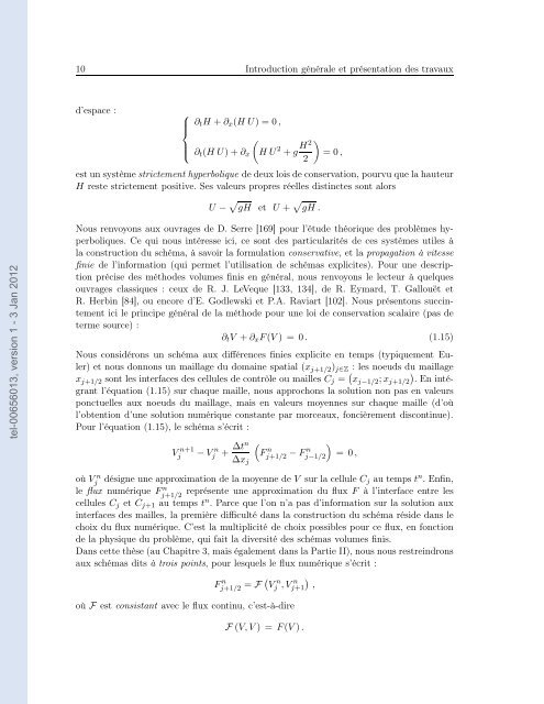 Modélisation, analyse mathématique et simulations numériques de ...