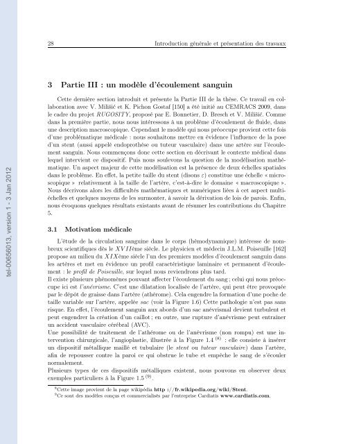 Modélisation, analyse mathématique et simulations numériques de ...