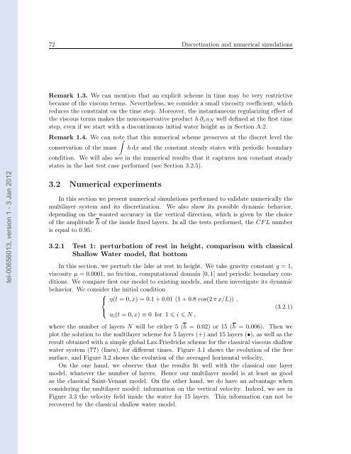 Modélisation, analyse mathématique et simulations numériques de ...