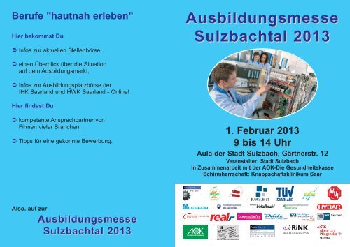 Flyer zur Ausbildungsmesse zum Download (PDF, 4,5 MB)