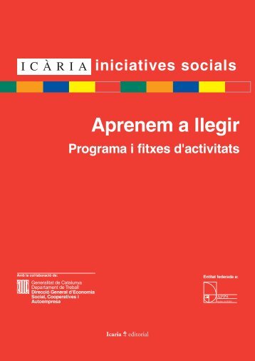 Aprenem a Llegir - Icaria Iniciatives Socials