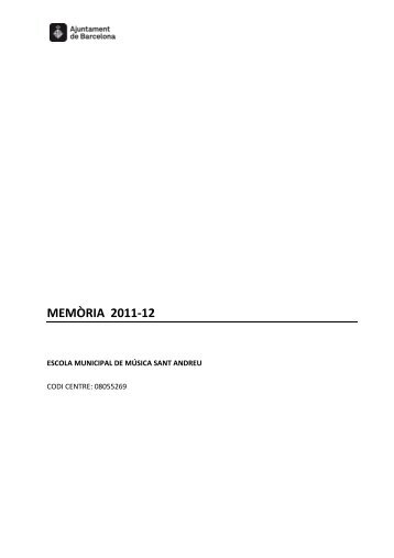 format pdf - Escola Municipal de Música Sant Andreu