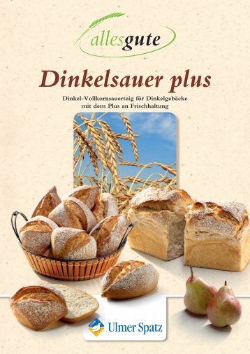 Dinkelsauer plus - MeisterMarken - Ulmer Spatz