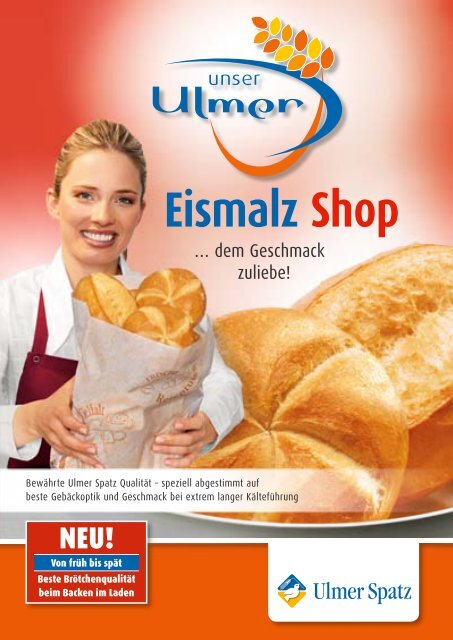 Eismalz Shop - MeisterMarken - Ulmer Spatz