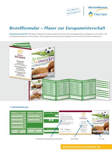 Bestellformular â Planer zur Europameisterschaft - MeisterMarken