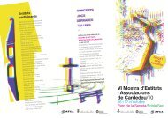 VI Mostra d'Entitats i Associacions de Cardedeu/10 - Barcelona és ...