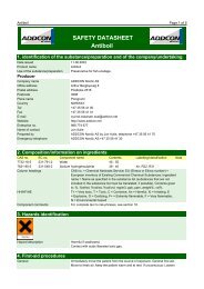 SAFETY DATASHEET Antiboil - Addcon