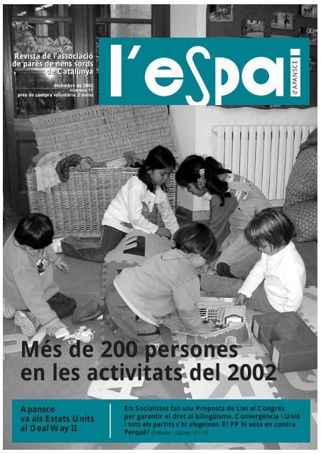 Revista l'espai n. 11 per pdf - APANSCE