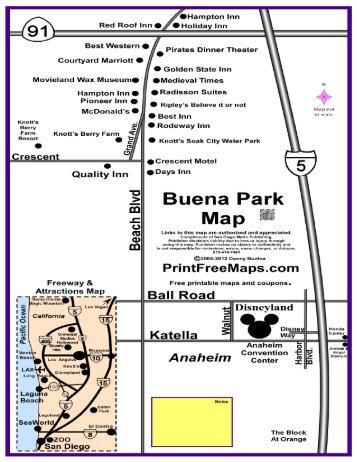 Buena Park Map - PrintFreeMaps.com