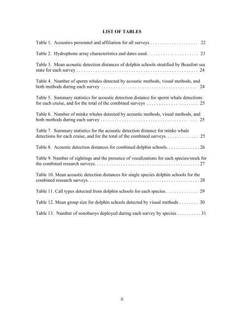 NOAA Technical Memorandum NMFS - Southwest Fisheries ...