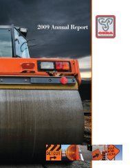 2009 Annual Report - Ontario Road Builders' Association