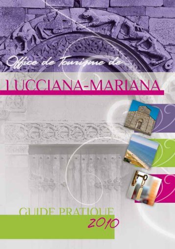Brochure 2010 - Office de tourisme Lucciana Mariana