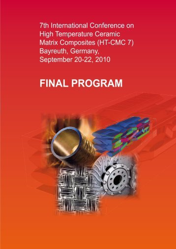 Final Program(pdf) - HT-CMC7