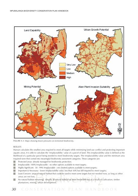 Mpumalanga Biodiversity Conservation Plan Handbook - bgis-sanbi