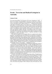 Ferals: Terra-ism and Radical Ecologism in Australia - [API] Network