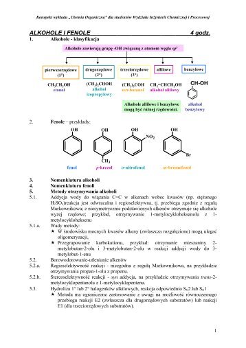 ALKOHOLE I FENOLE