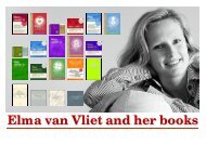 Elma van Vliet and her books