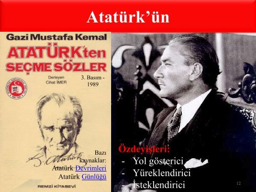 Türkçe, Bilimsel Düşünce ve Atatürk