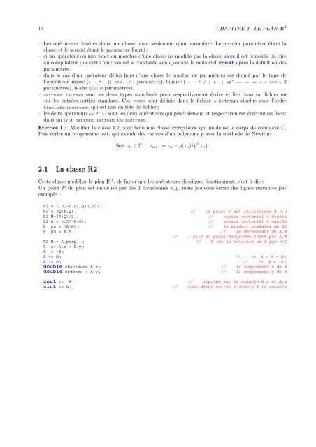 C++ et éléments finis Note de cours de DEA (version provisoire)