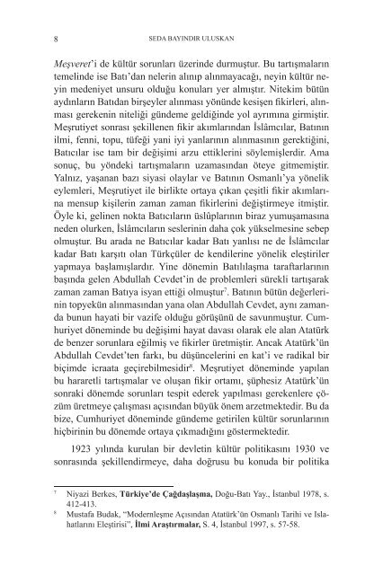 atatürk'ün sosyal ve kültürel politikaları - Atatürk Araştırma Merkezi