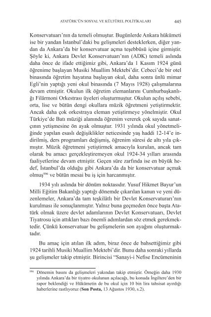 atatürk'ün sosyal ve kültürel politikaları - Atatürk Araştırma Merkezi