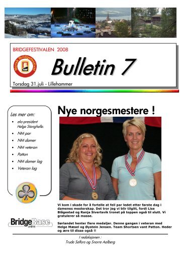 Bulletin 7 - Bridgemagasiner