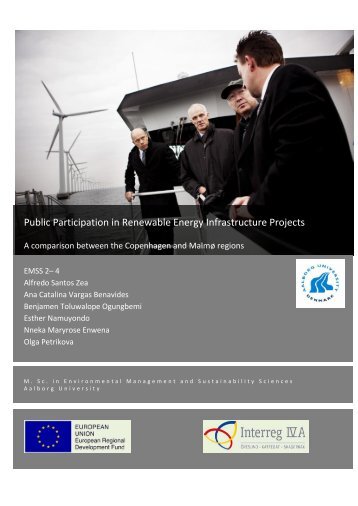 Public Participation in Renewable Energy Infrastructure Projects